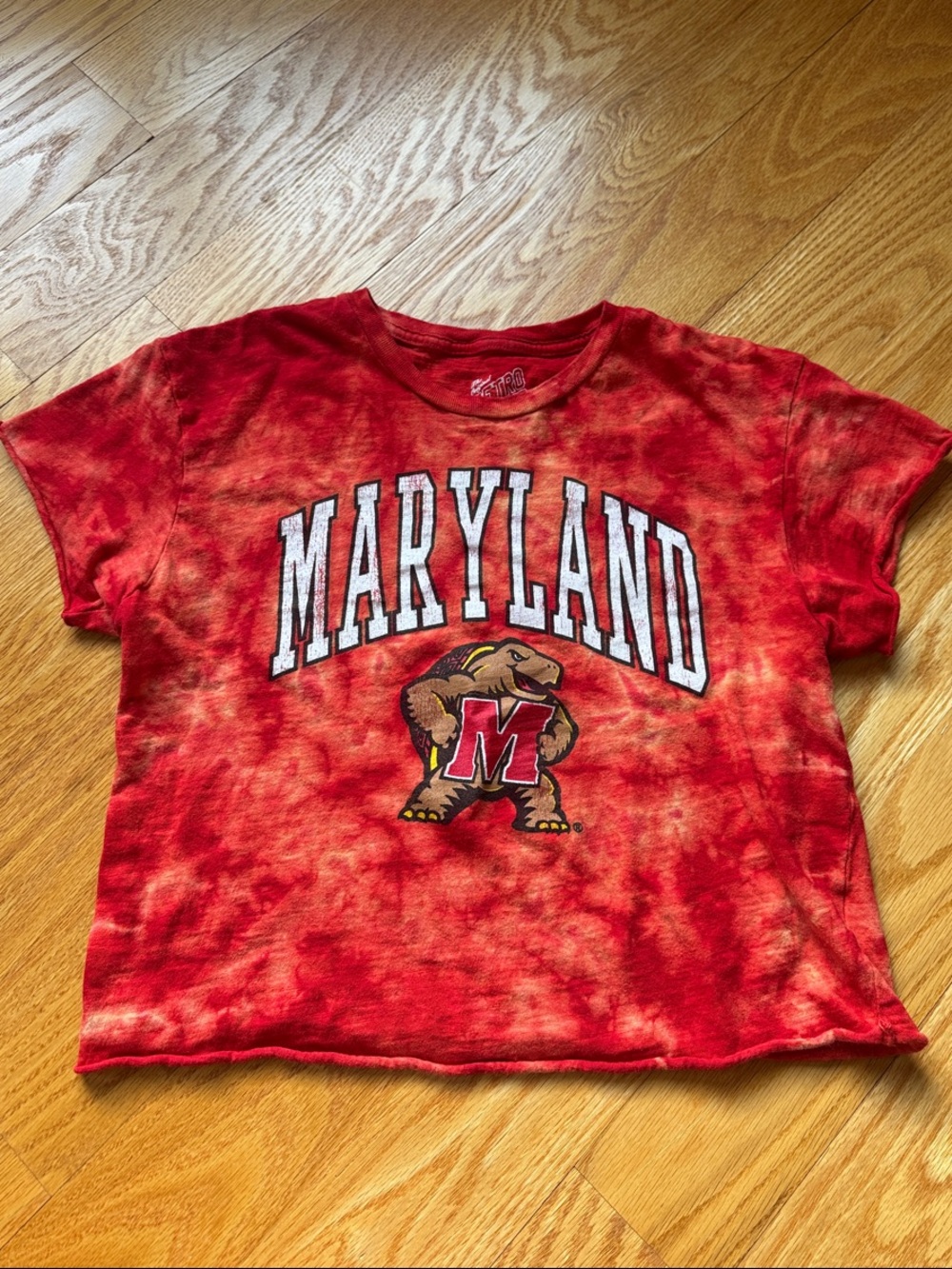Original Retro Brand Maryland Tie-Dye Kids Tee - Red